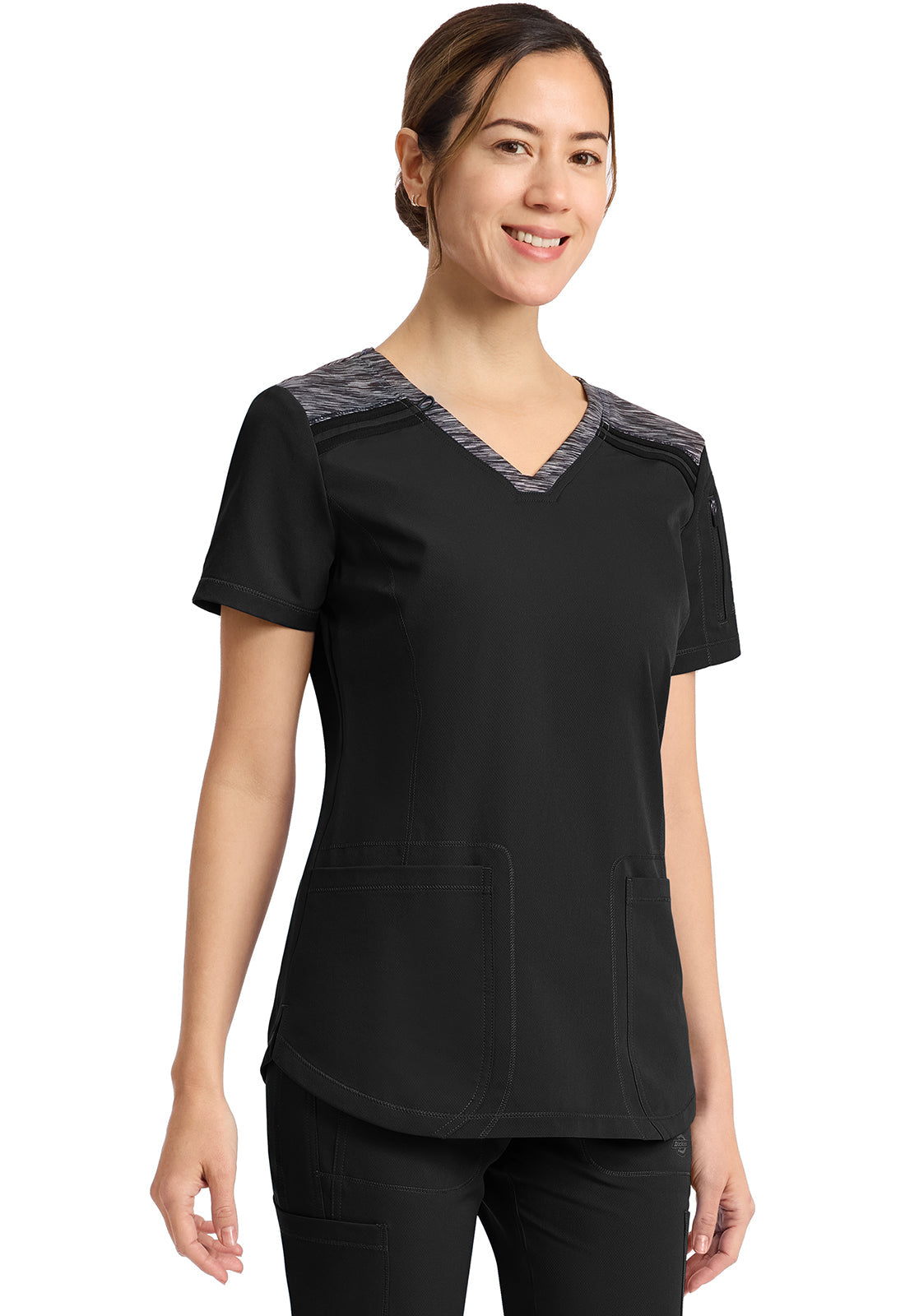 Dynamix DK740 V-Neck Top Black