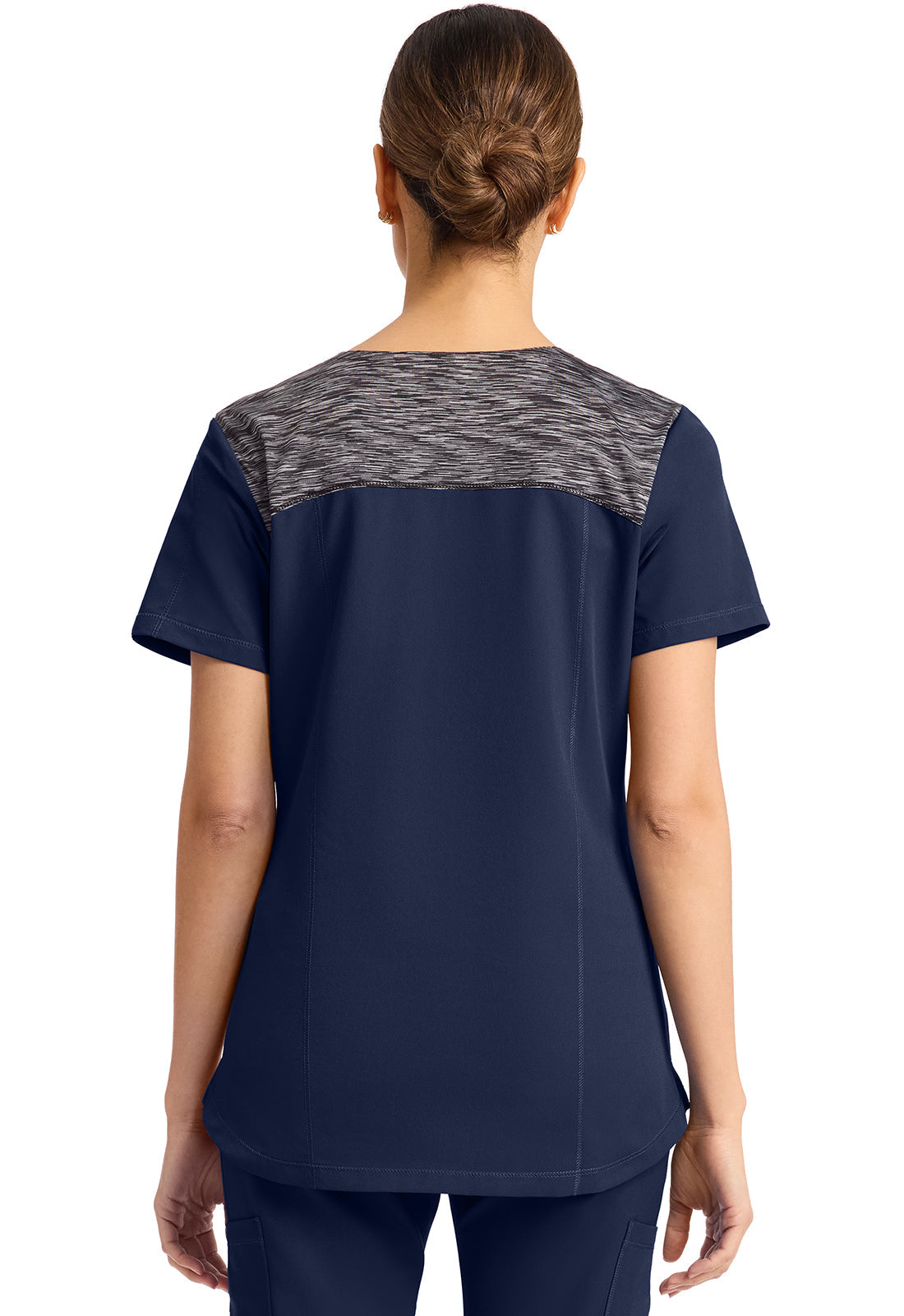 Dynamix DK740 V-Neck Top Navy