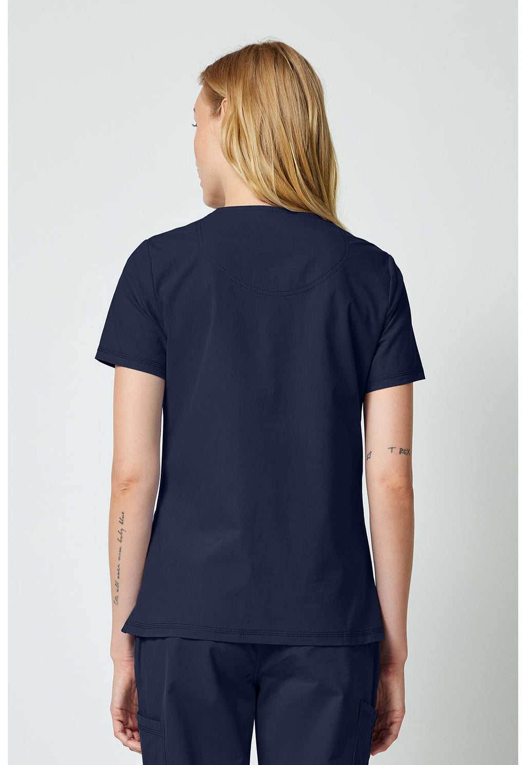 Forge DK856 Women's V-Neck Top Navy