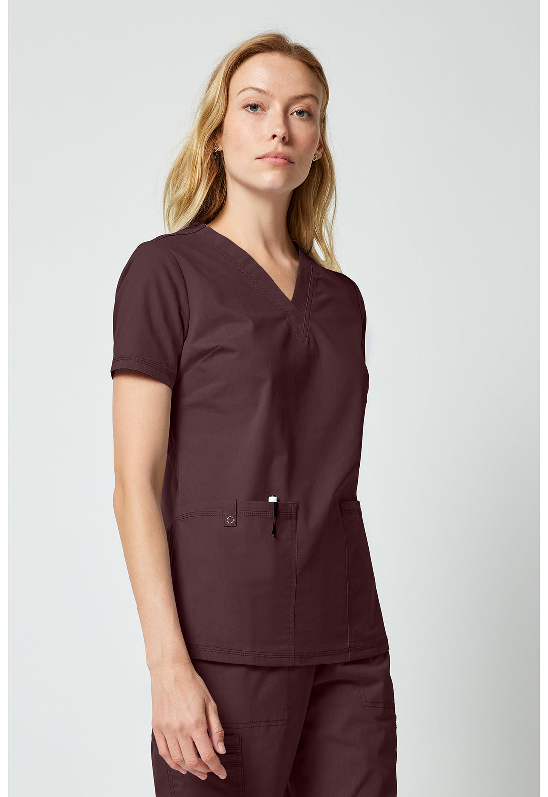 Forge DK856 Women's V-Neck Top Terrain