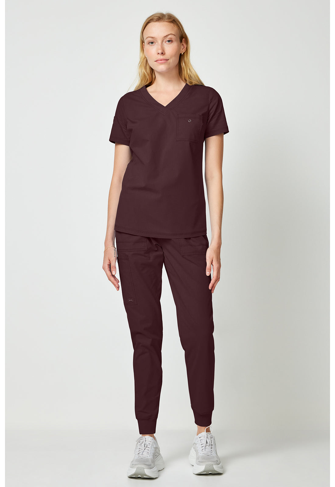 Forge DK857 Women's Tuck In Scrub Top Terrain
