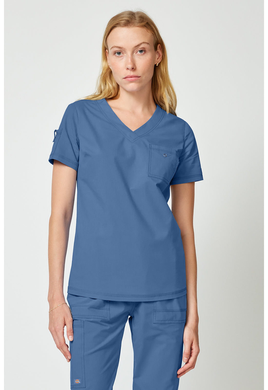 Forge DK857 Women's Tuck In Top Vintage Blue