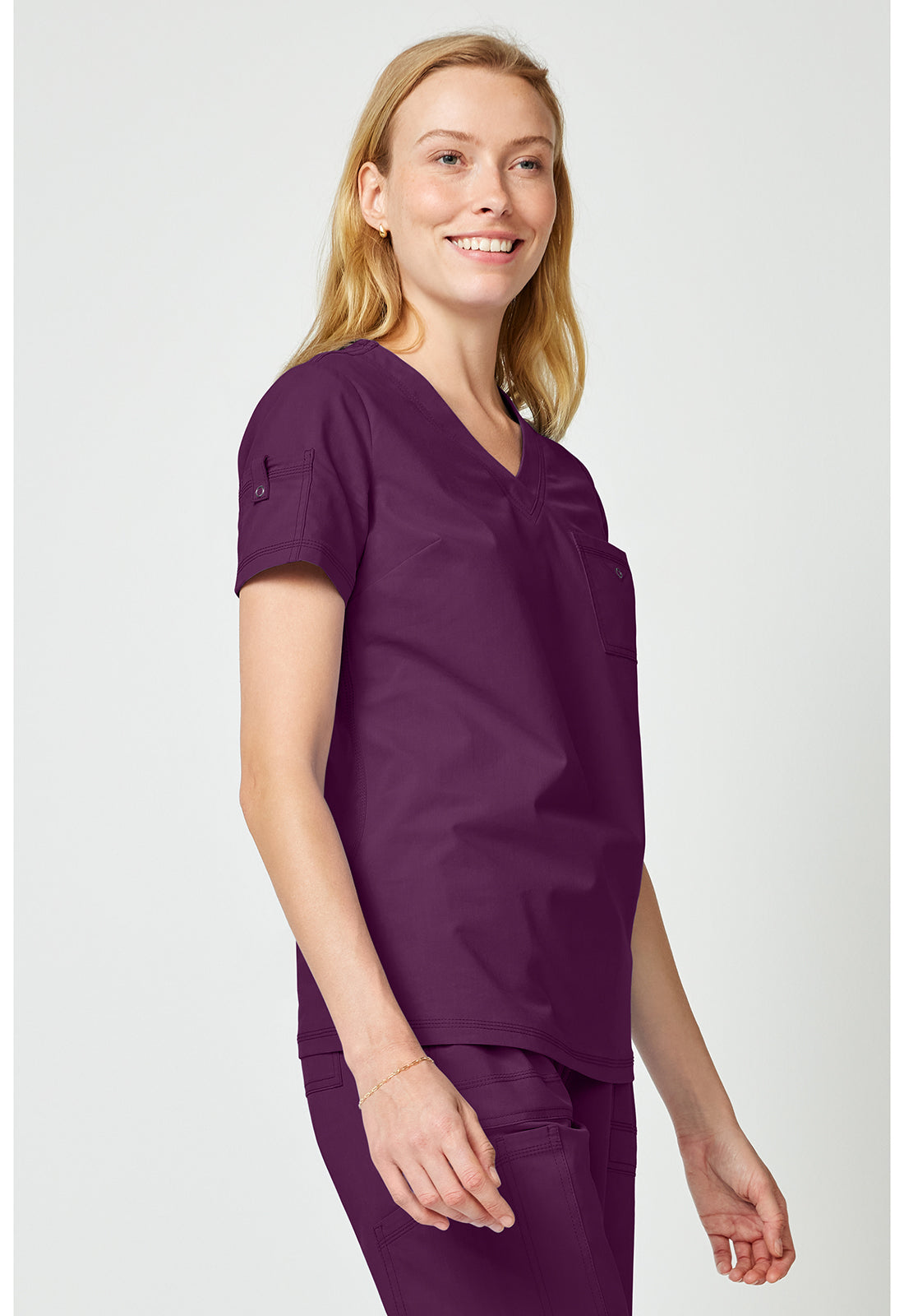 Forge DK857 Women's Tuck In Top Wine