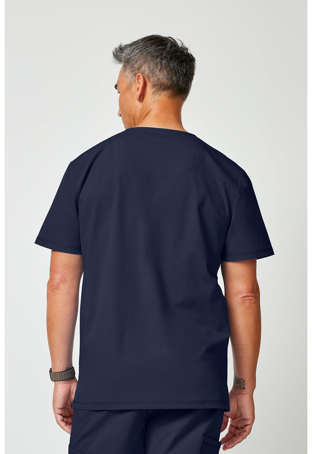 Forge DK859 Men's V-Neck Top Navy