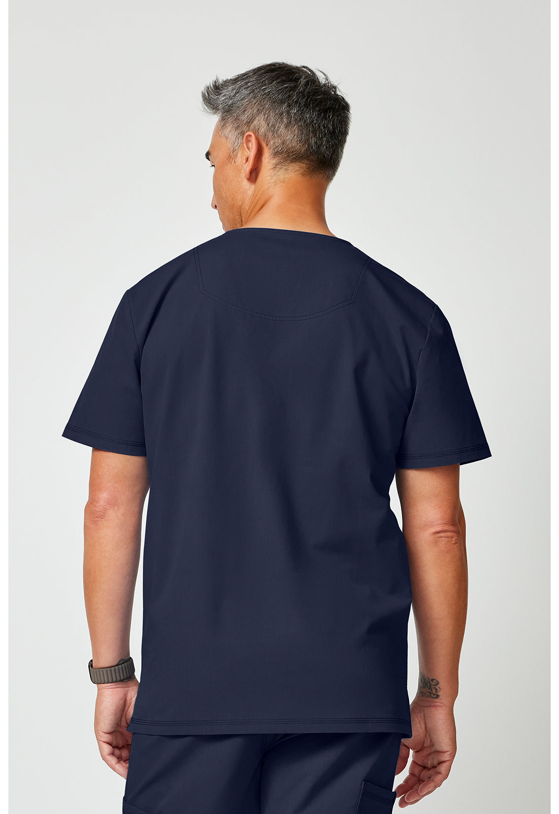 Forge DK859 Men's V-Neck Top Navy