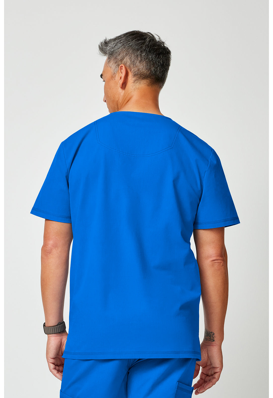 Forge DK859 Men's V-Neck Top Royal