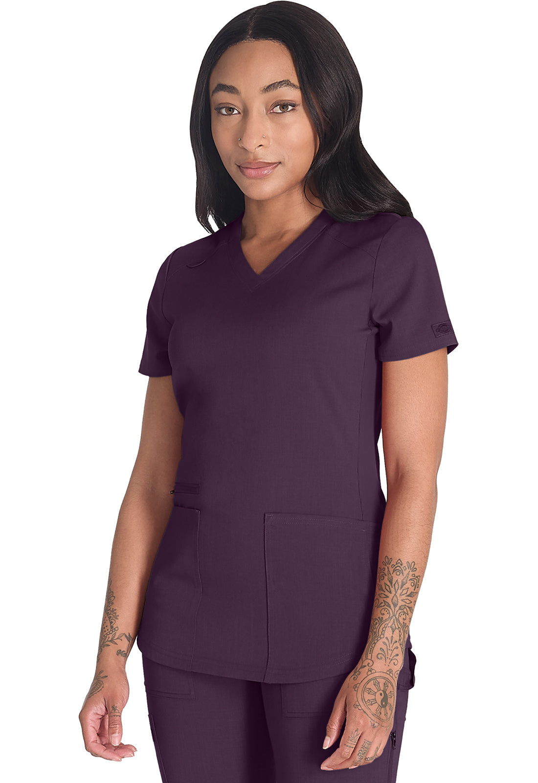 Balance DK875 V-Neck Top Deep Amethyst