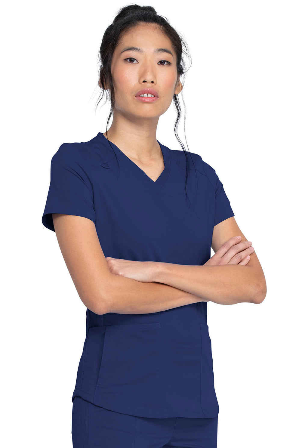 Balance DK875 Women's V-Neck Scrub Top Navy