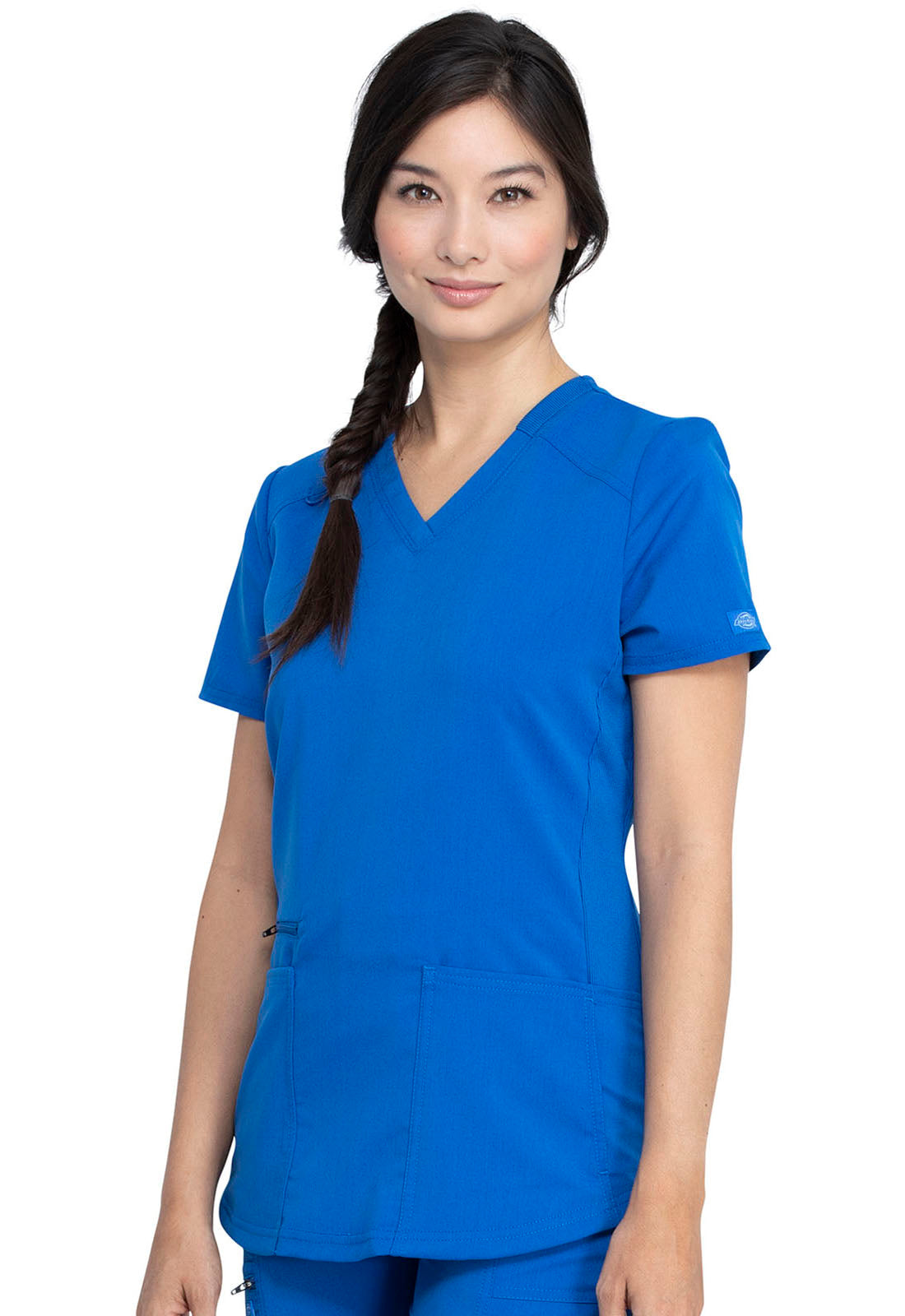 Balance DK875 Women's V-Neck Scrub Top Royal