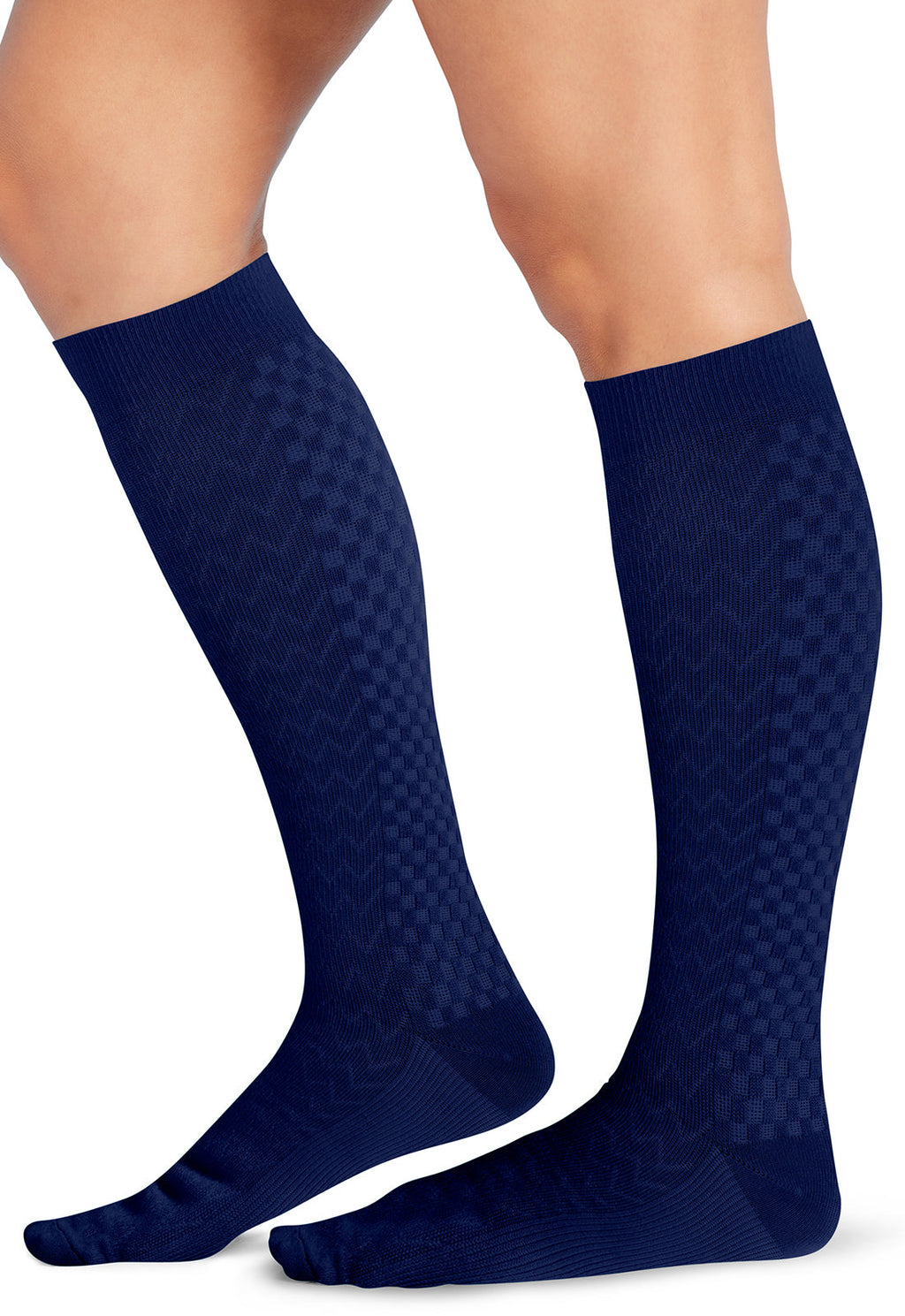 Legwear FASHIONSUPPORT Knee High 8-15 mmHg Compression Sock Navy