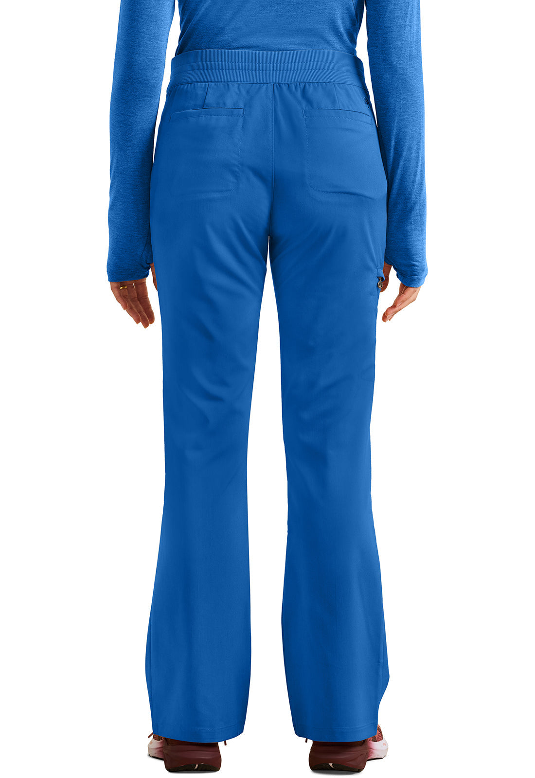 HH Purple Label HH008 Tessa Mid Rise Drawstring Boot Cut Pants Royal