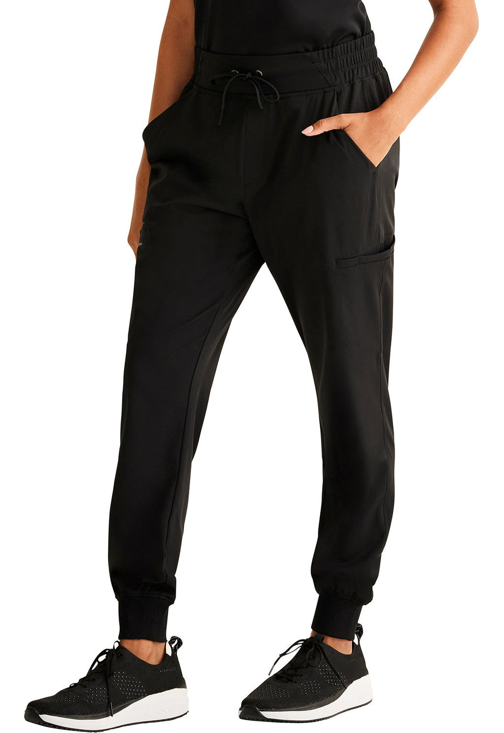HH Works HH050 Women's Rhea Jogger Scrub Pants Black