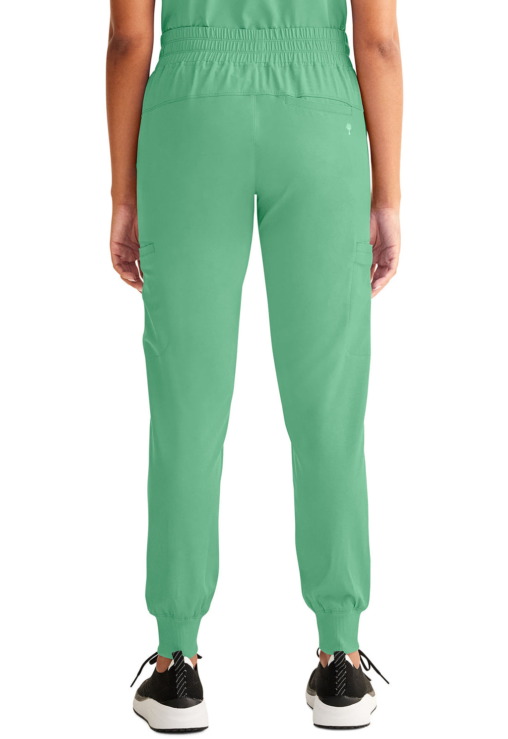 Healing Hands Model Image Rhea Jogger Pants In Color Surreal Green Image 3