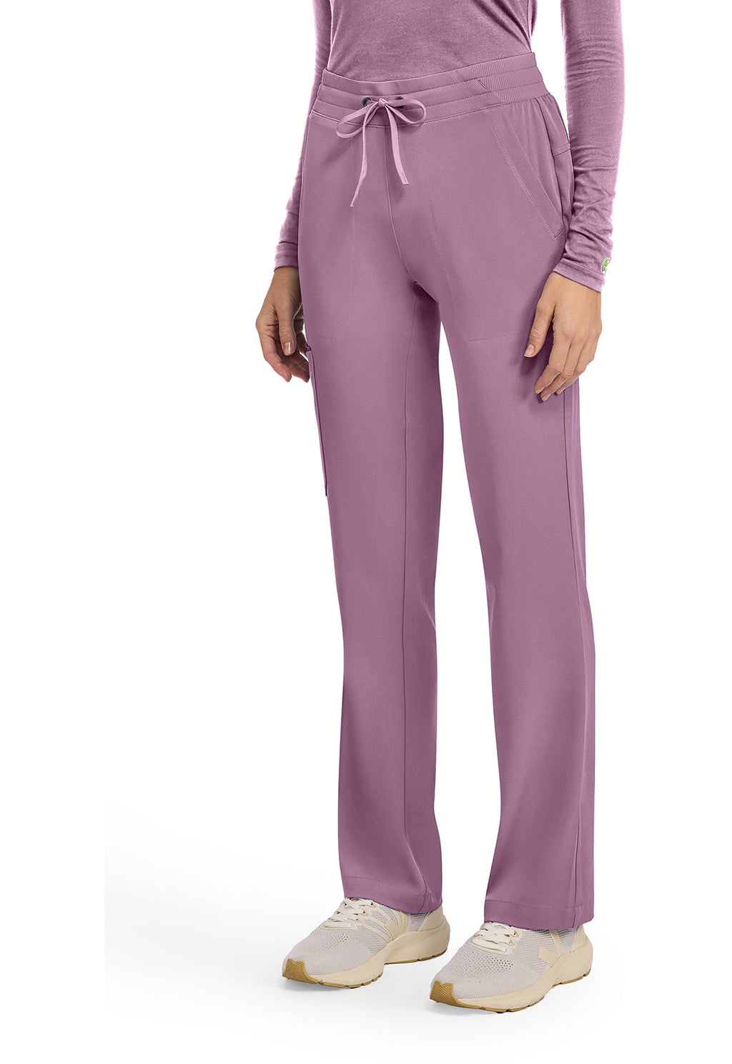 HH Works HH053 Women's 5-Pocket Straight Leg Pants Meta Mauve