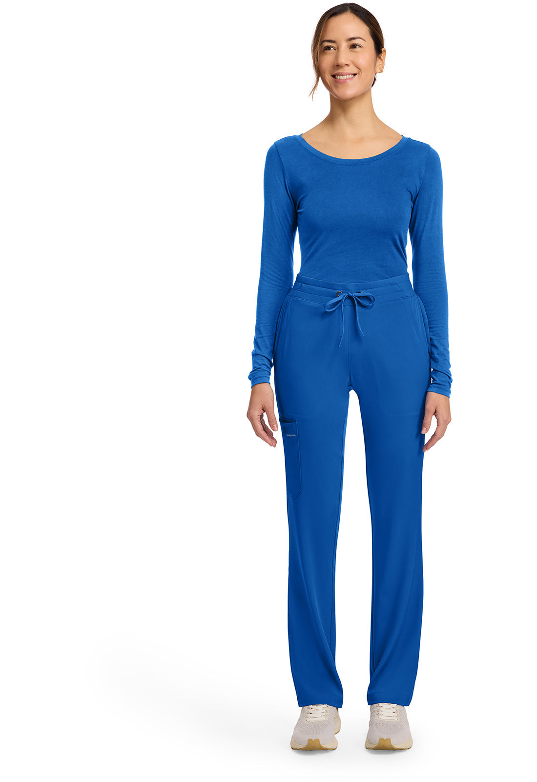 HH Works HH053 Women's 5-Pocket Straight Leg Pants Royal