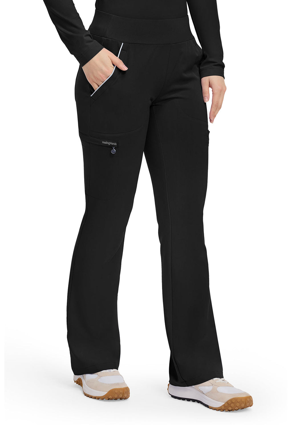 HH 360 HH102 High Waist Pants Black