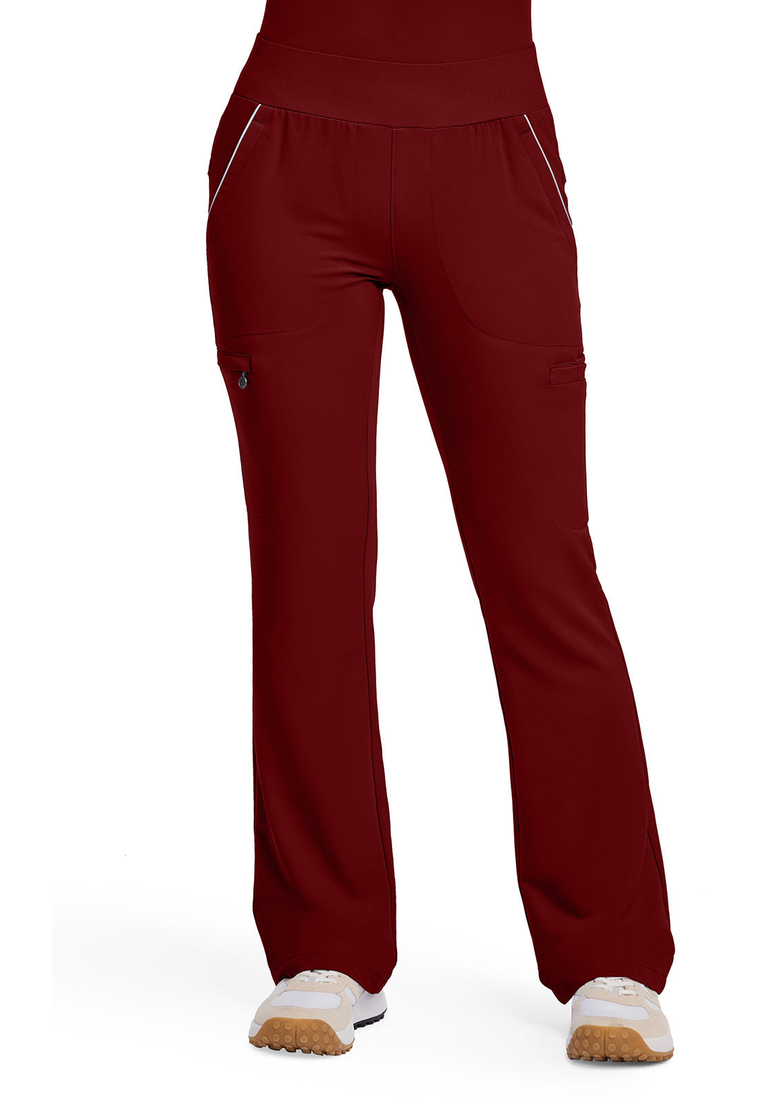 HH 360 HH102 High Waist Pants Garnet Red