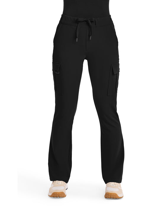 HH Quest HH150 Mid Rise Drawstring Straight Leg Pants Black