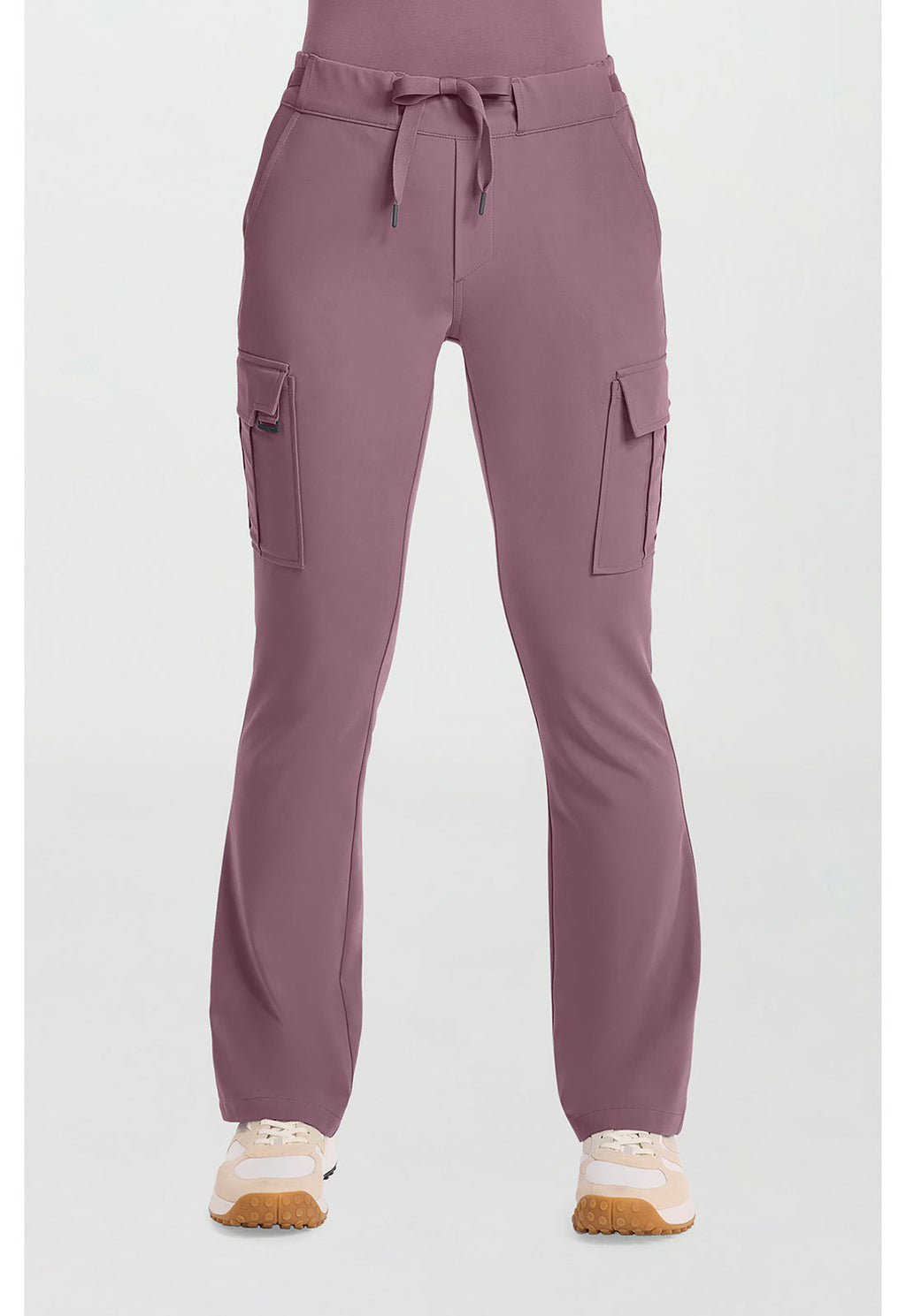 Quest HH150 Women's 6-Pocket Flare Leg Scrub Pants Elderberry