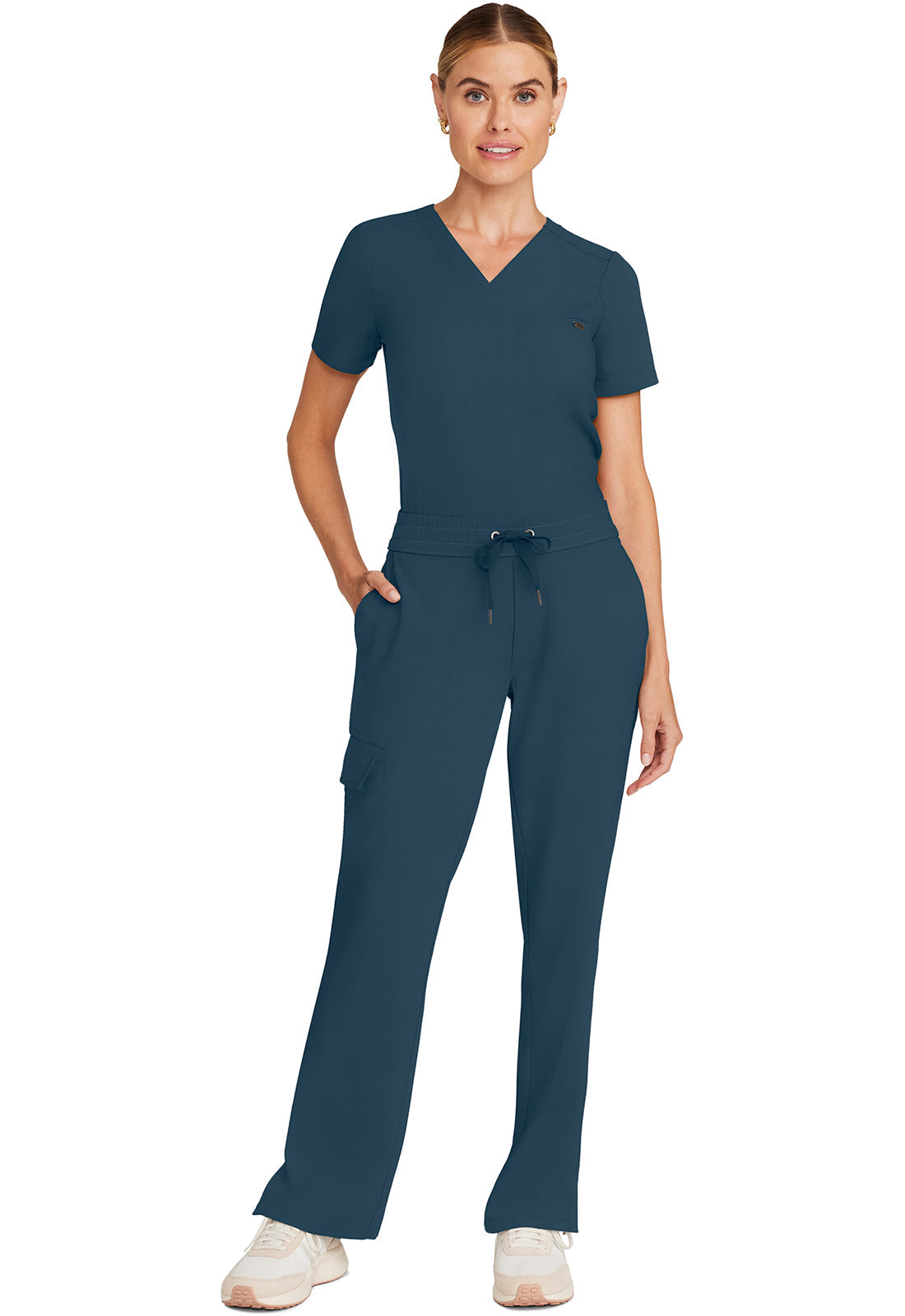 HH Quest HH153 Mid Rise Drawstring Straight Leg Caribbean Image