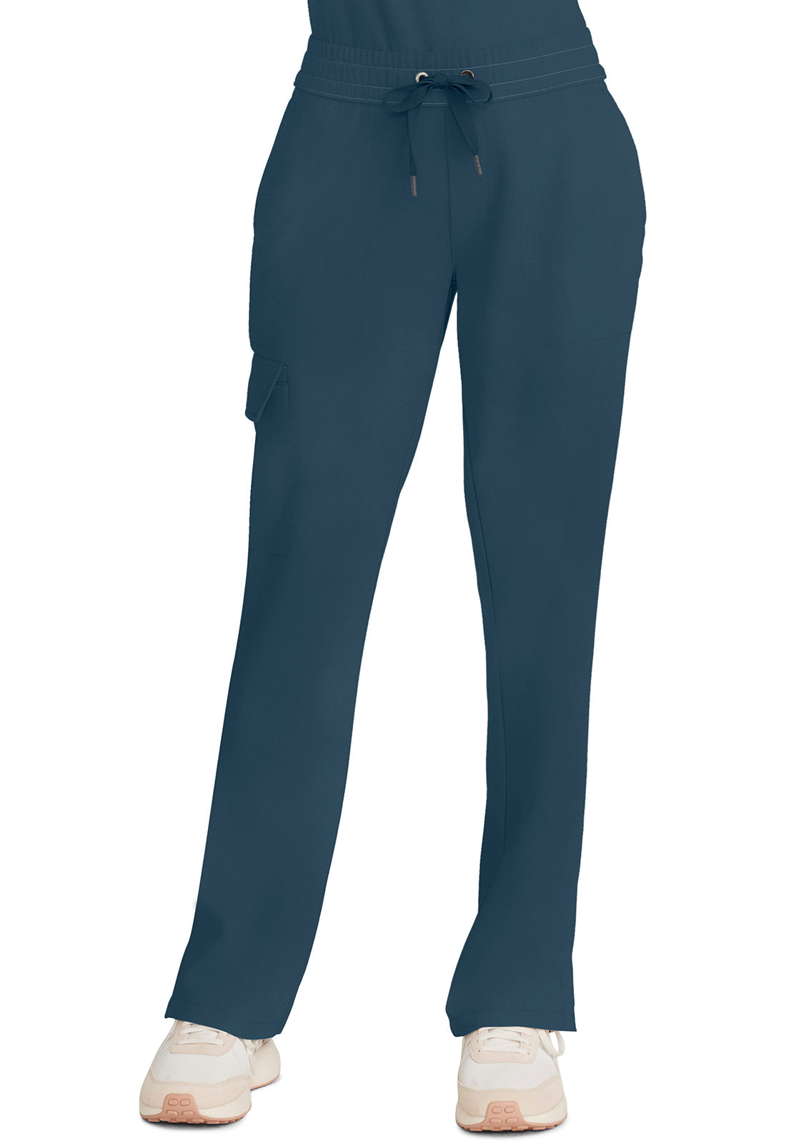 HH Quest HH153 Mid Rise Drawstring Straight Leg Caribbean
