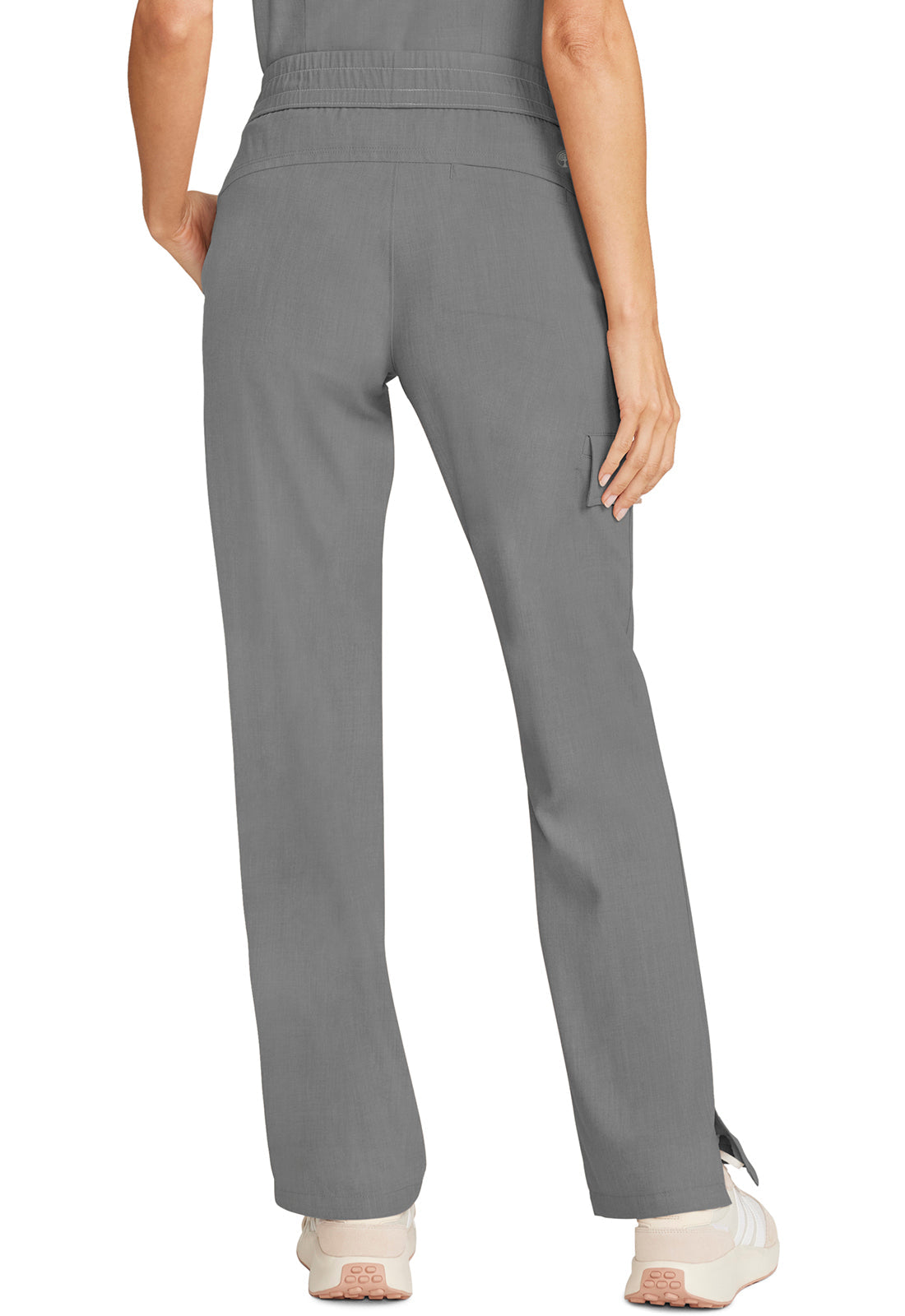 HH Quest HH153 Mid Rise Drawstring Straight Leg Heather Ash Image