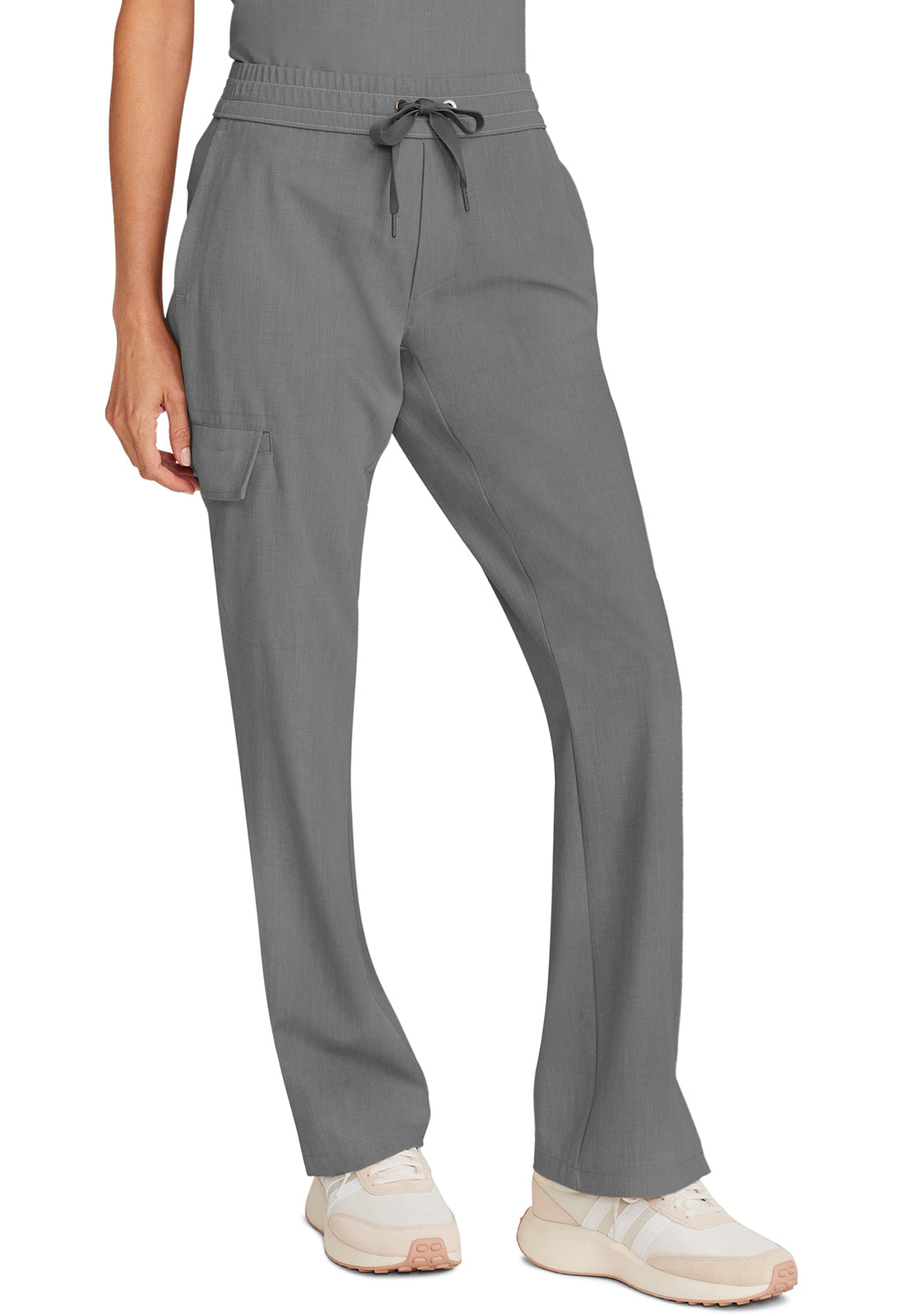 HH Quest HH153 Mid Rise Drawstring Straight Leg Heather Ash Image