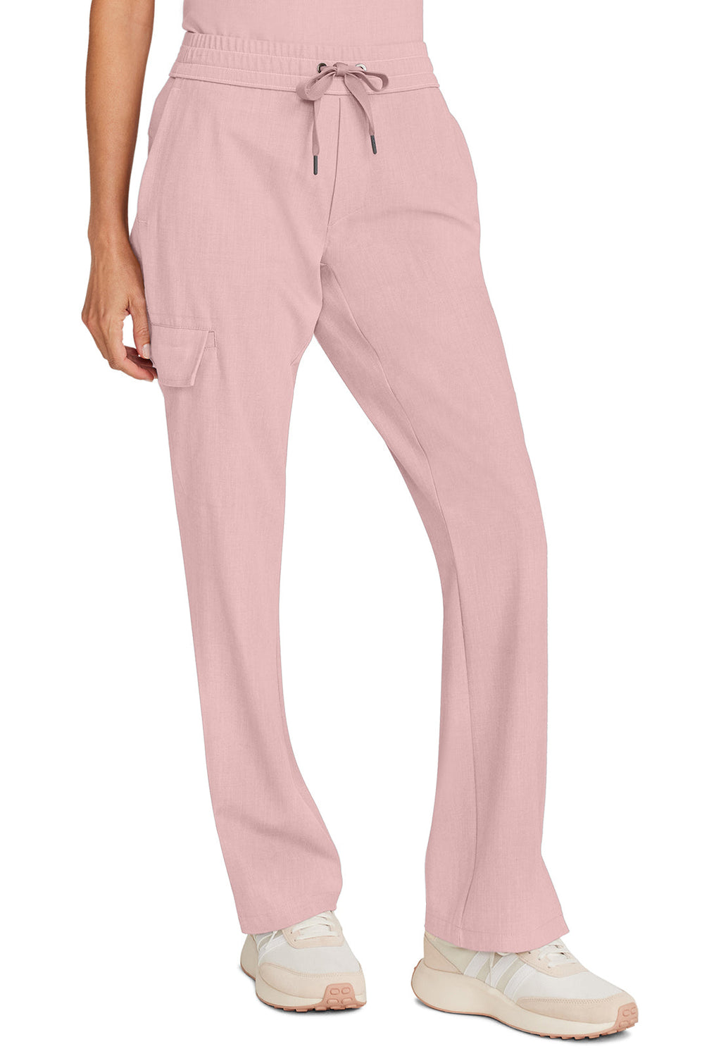 HH Quest HH153 Mid Rise Drawstring Straight Leg Pink Pearl Image