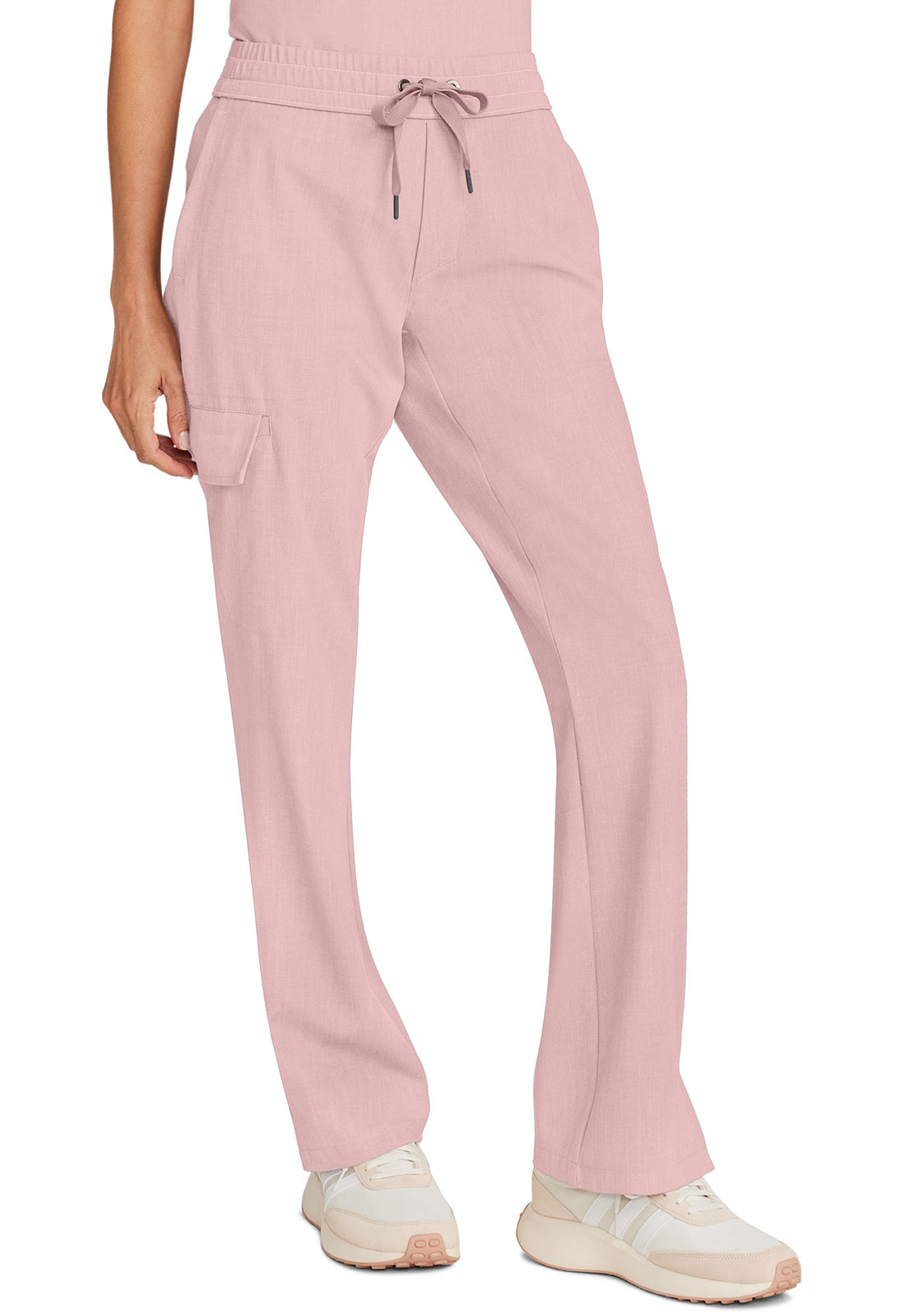 HH Quest HH153 Mid Rise Drawstring Straight Leg Pink Pearl Image