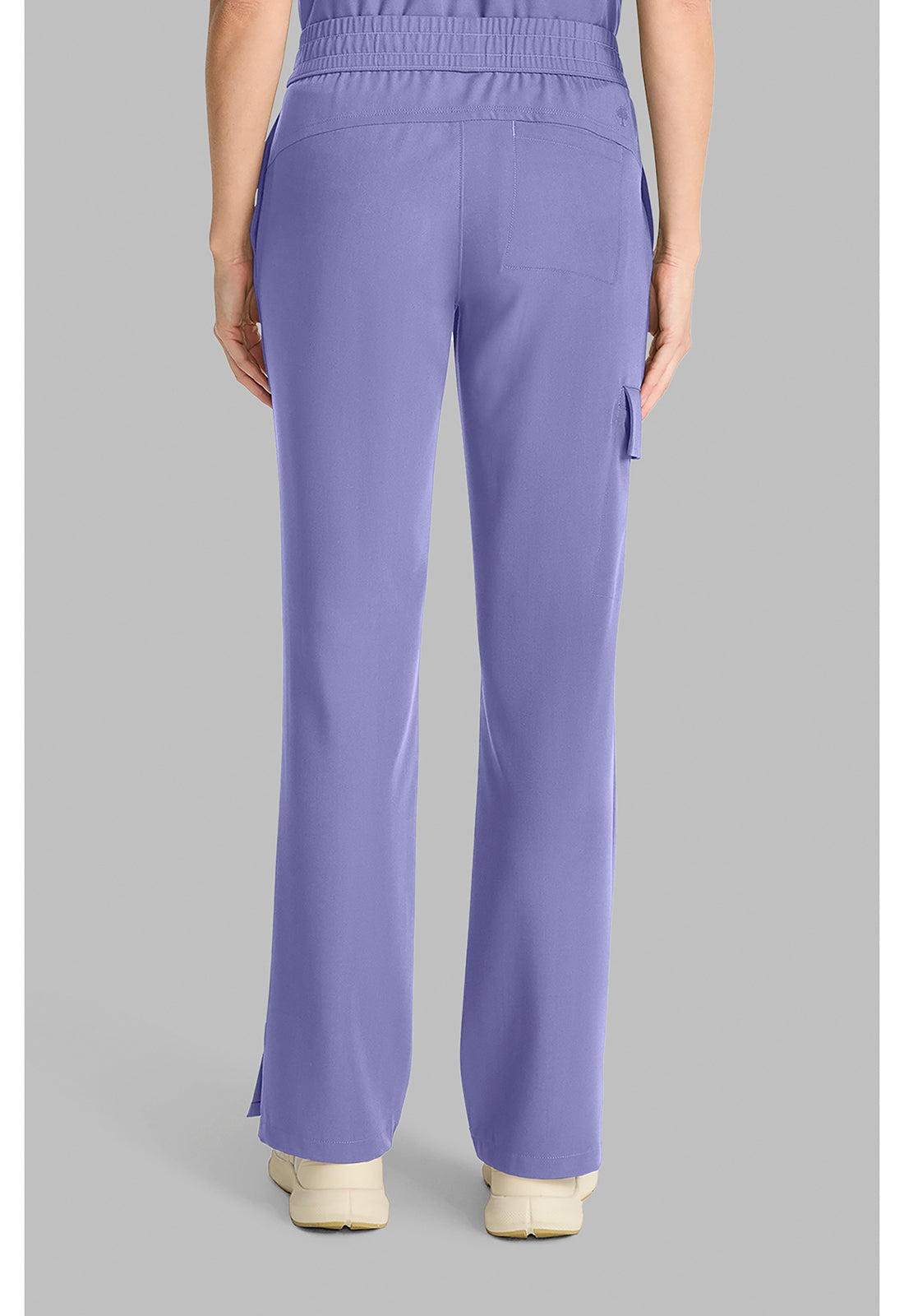Quest HH153 Women's Mid Rise Drawstring Straight Leg Persian Violet