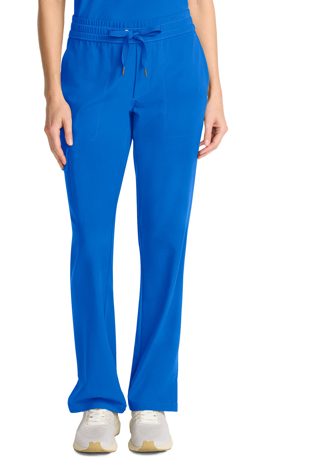 Quest HH153 Women's Mid Rise Drawstring Straight Leg Royal