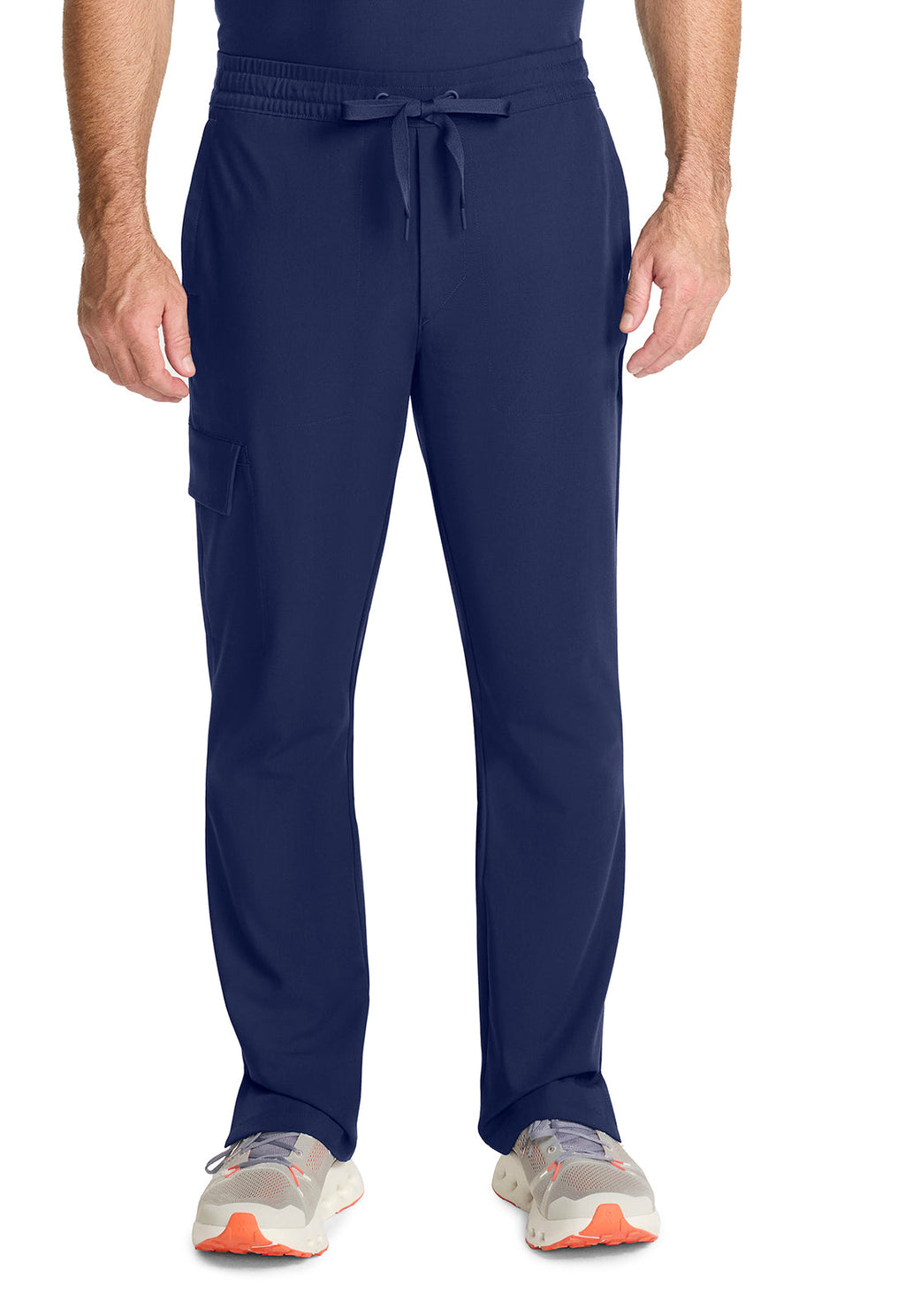 Quest HH154 Men's Zip Fly Drawstring Scrub Pants Navy