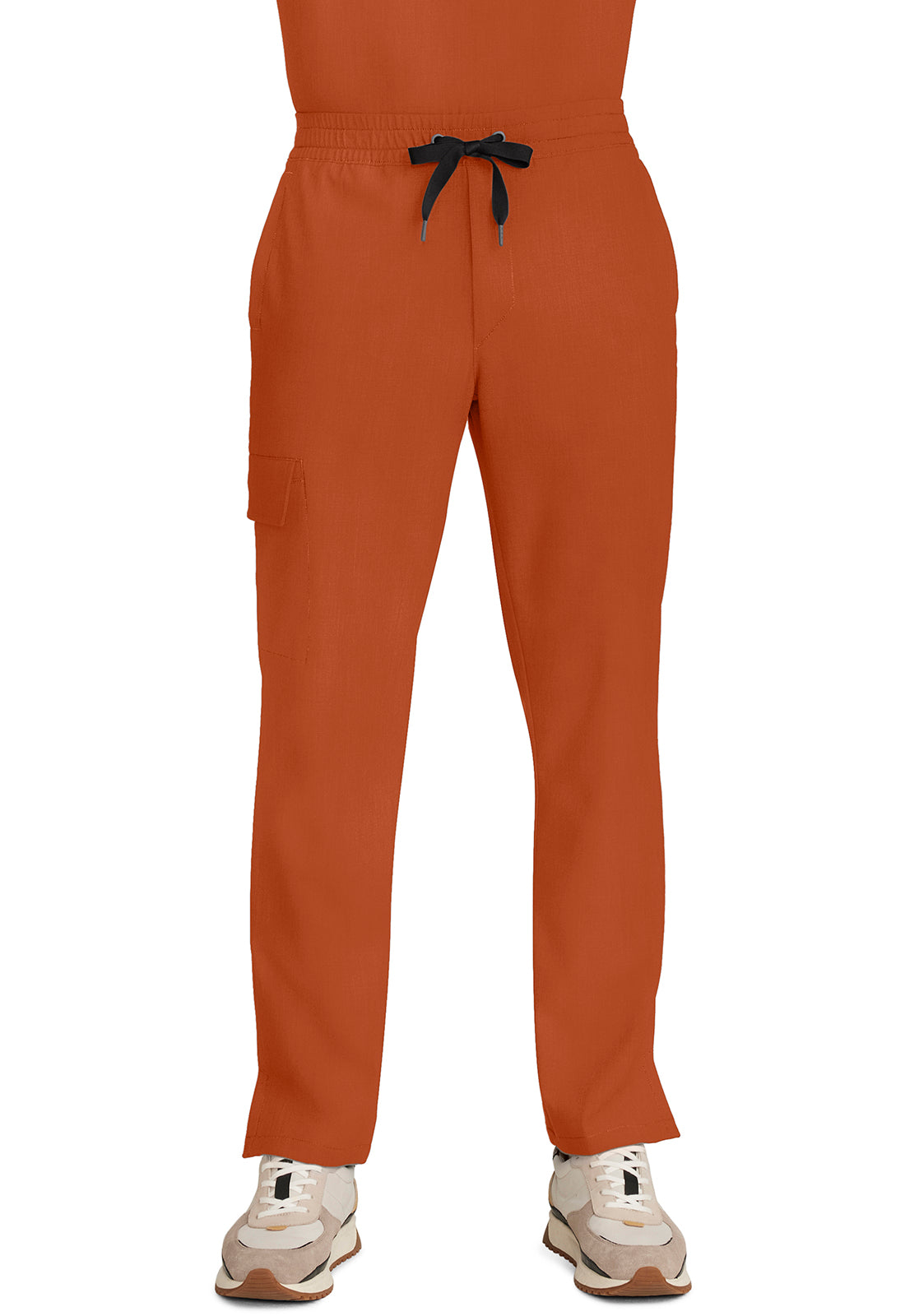 Quest HH154 Men's Zip Fly Drawstring Scrub Pants Warm Sunrise