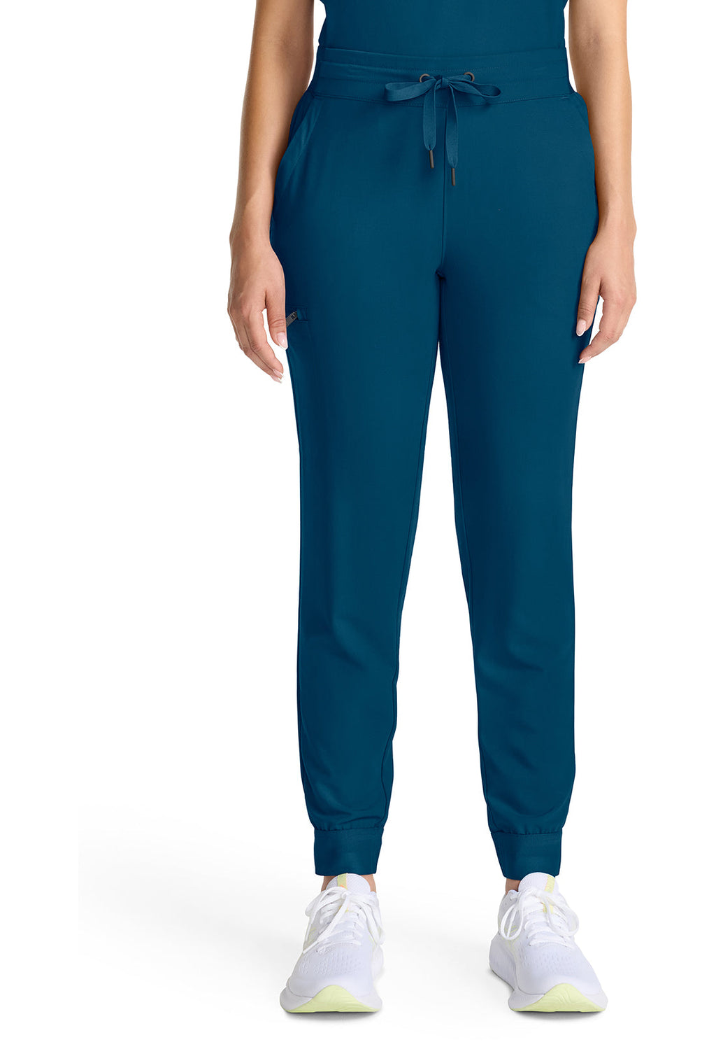 Quest HH155 Women's Mid Rise Scrub Joggers Caribbean