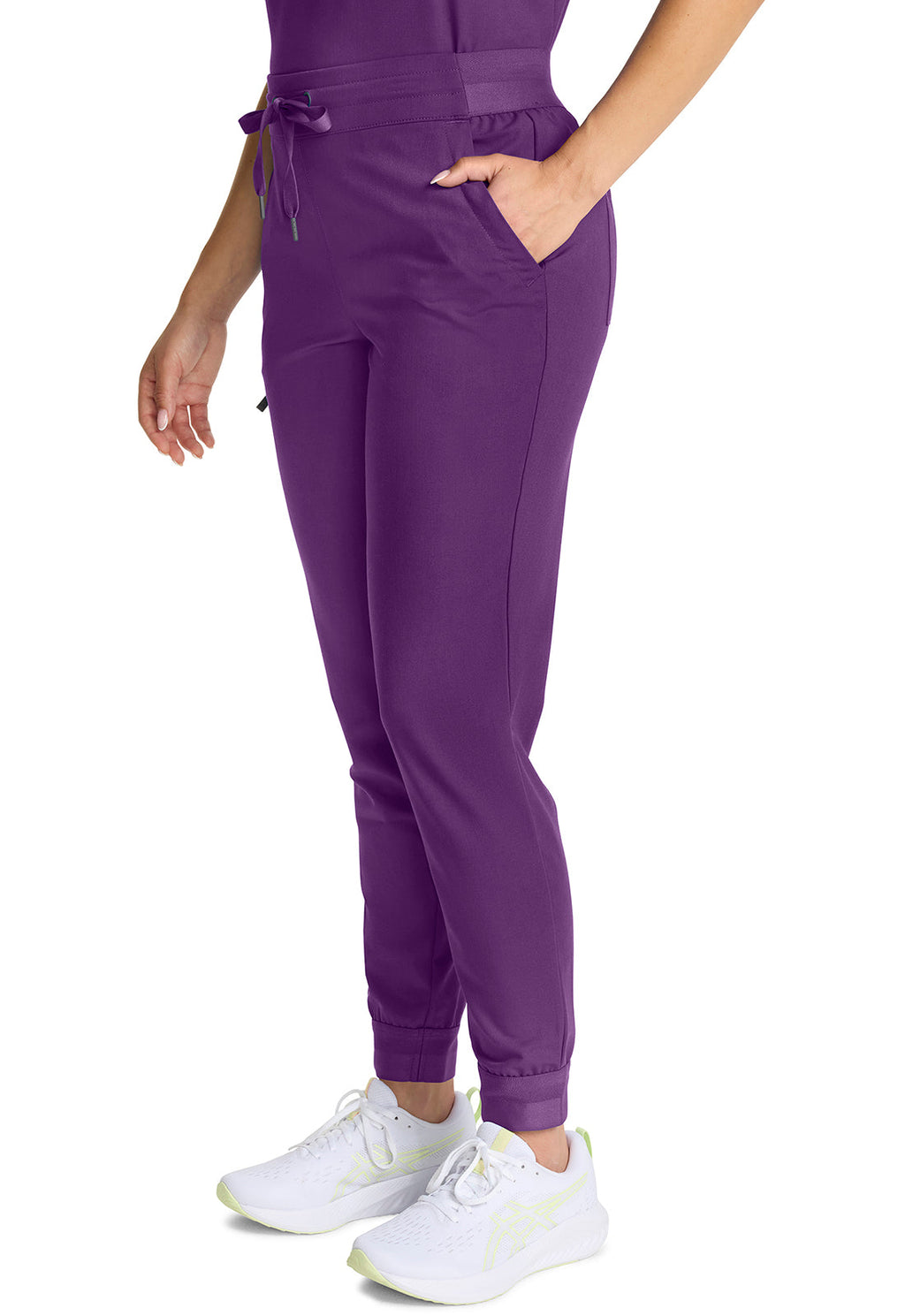 HH Quest HH155 Women's Mid Rise Jogger Eggplant