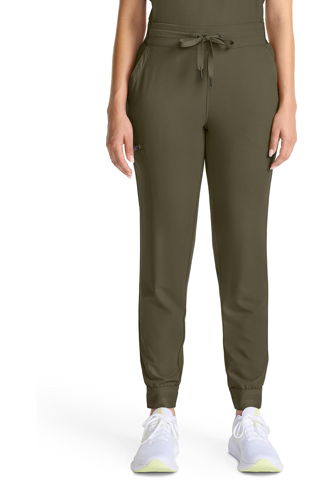 Quest HH155 Women's Mid Rise Scrub Joggers Olive