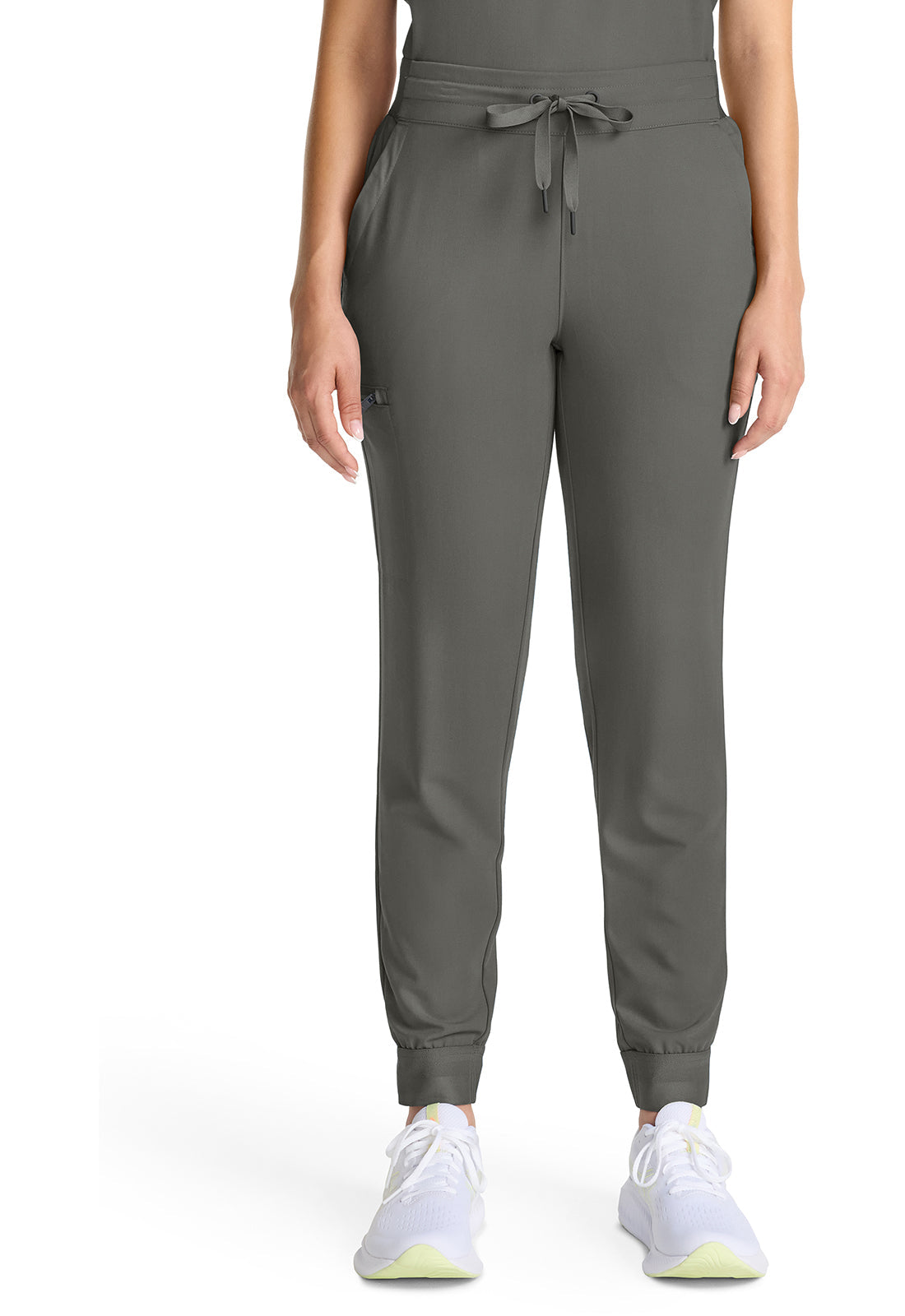 Quest HH155 Women's Mid Rise Scrub Joggers Pewter