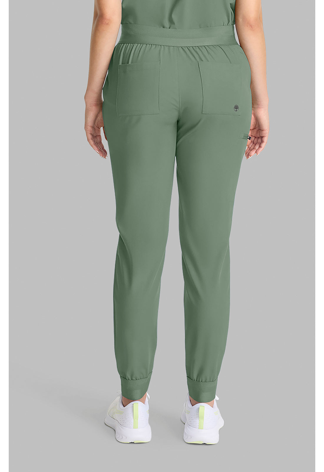 Quest HH155 Women's Mid Rise Scrub Joggers Acadia Green