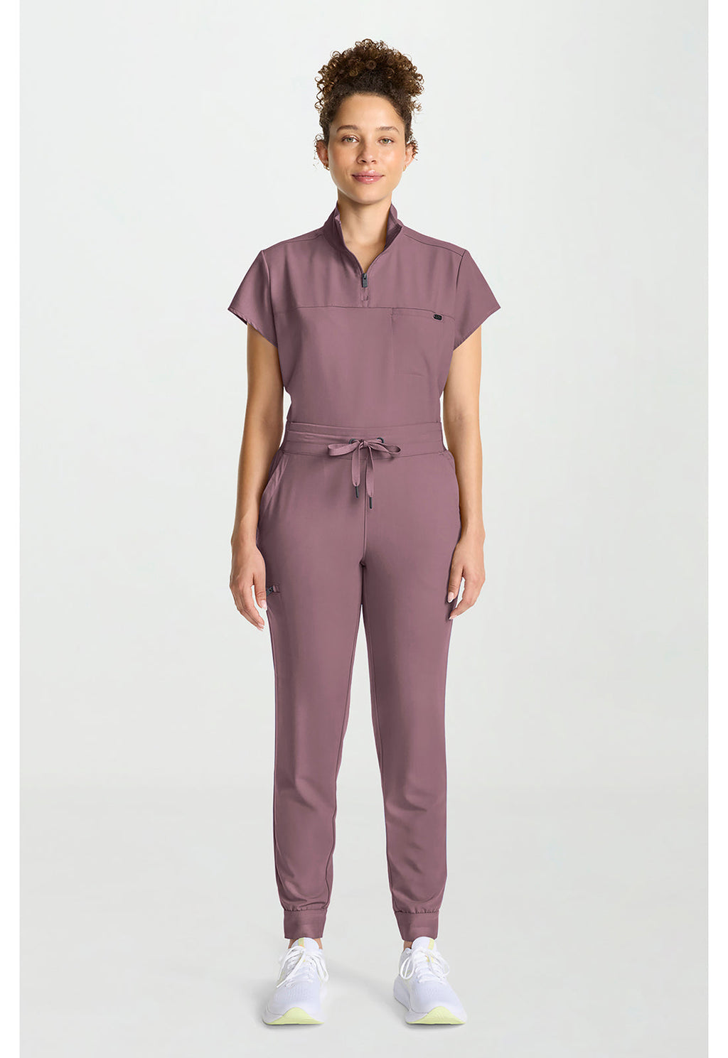 Quest HH155 Women's Mid Rise Scrub Joggers Elderberry