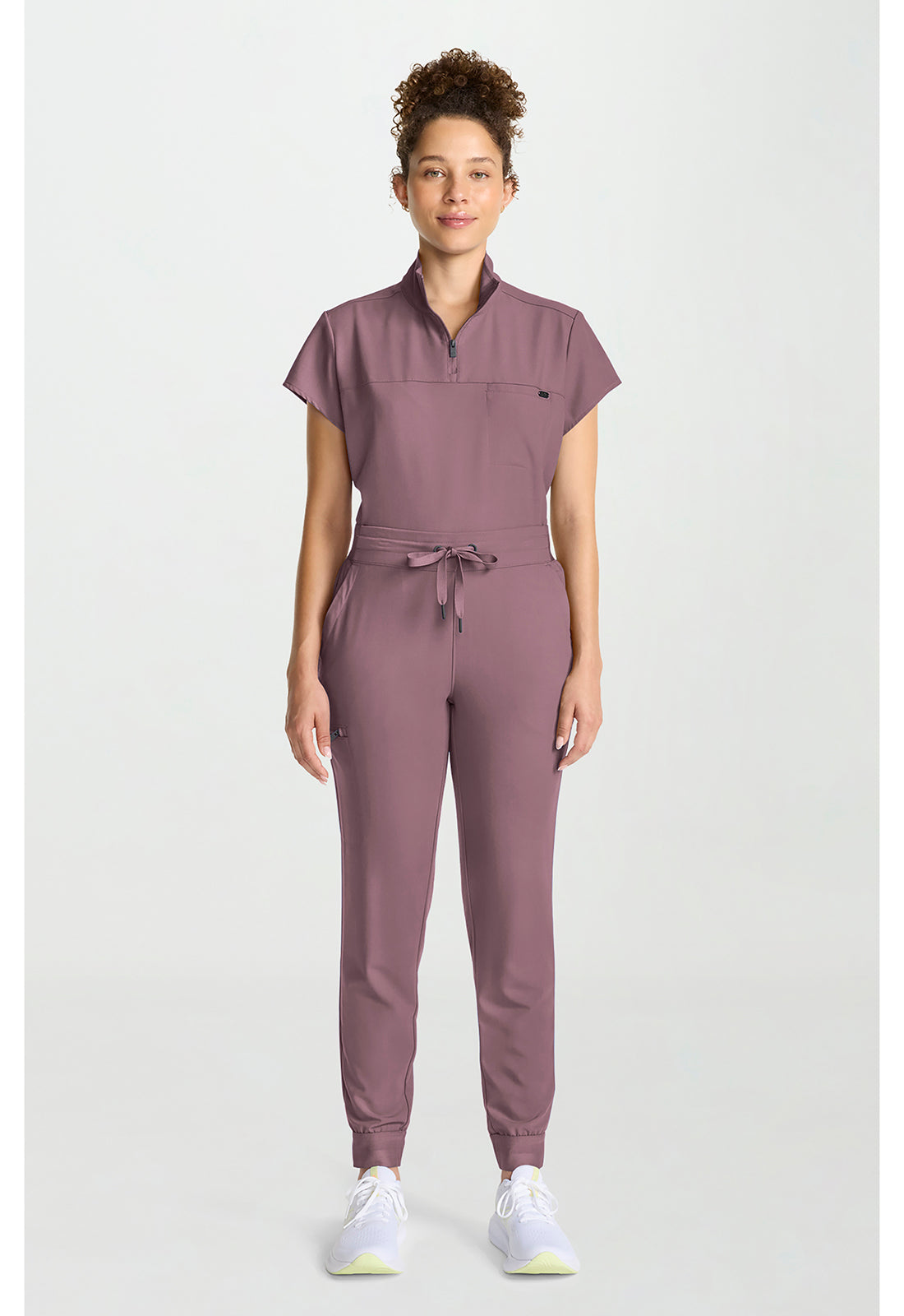 Quest HH155 Women's Mid Rise Scrub Joggers Elderberry