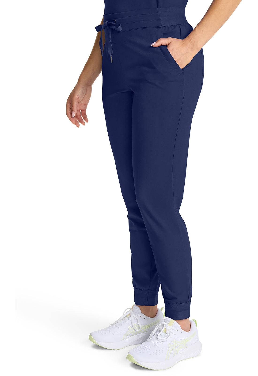 Quest HH155 Women's Mid Rise Scrub Joggers Navy