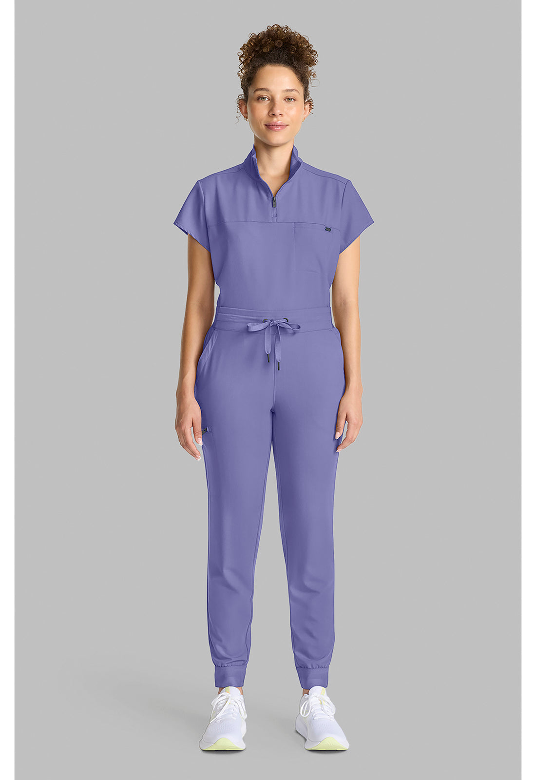 Quest HH155 Women's Mid Rise Scrub Joggers Persian Violet