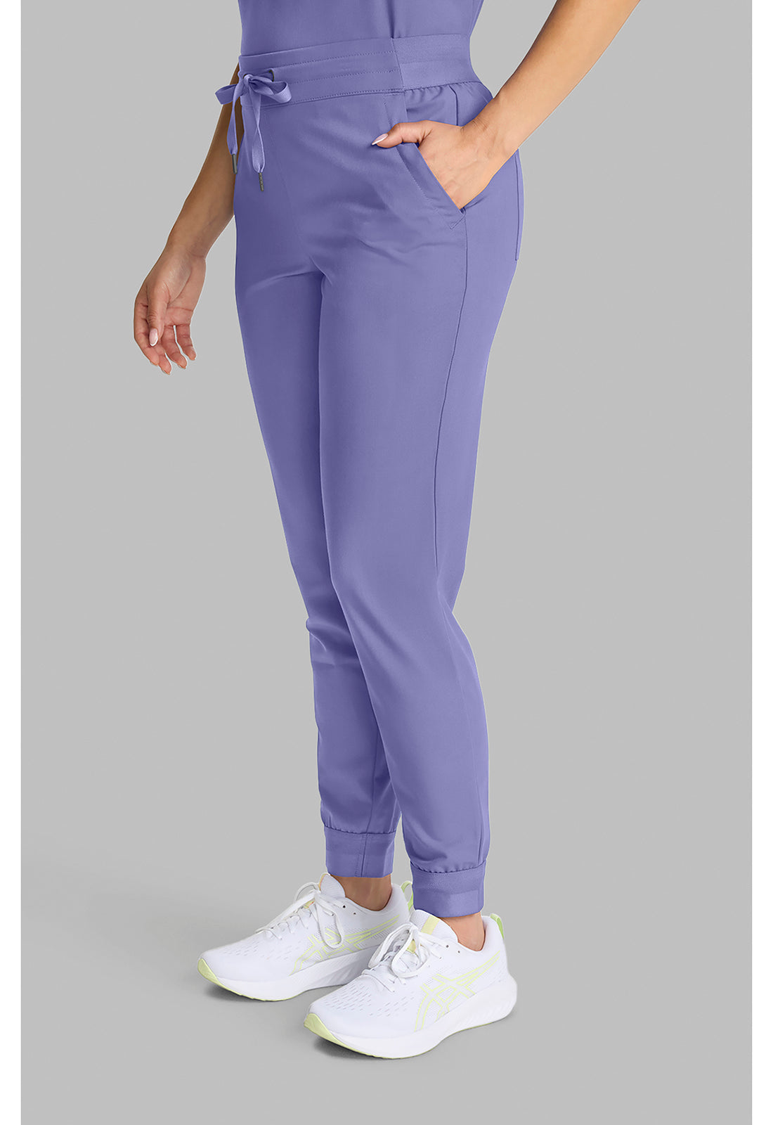 Quest HH155 Women's Mid Rise Scrub Joggers Persian Violet