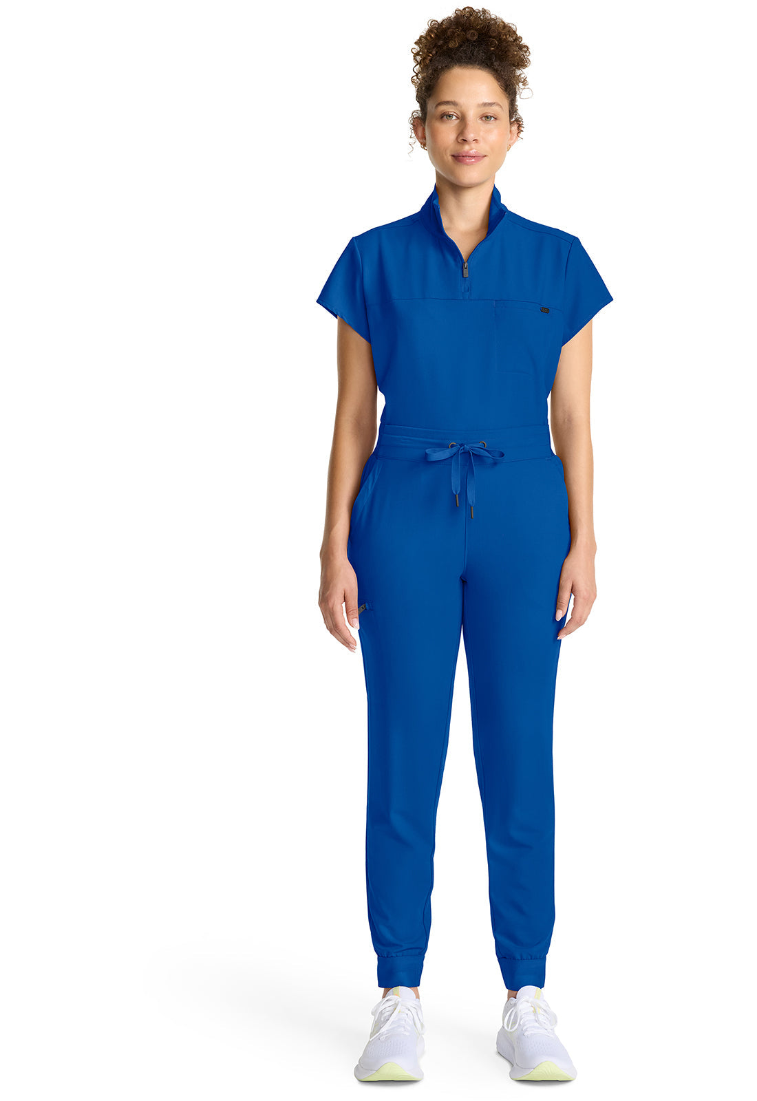 Quest HH155 Women's Mid Rise Scrub Joggers Royal