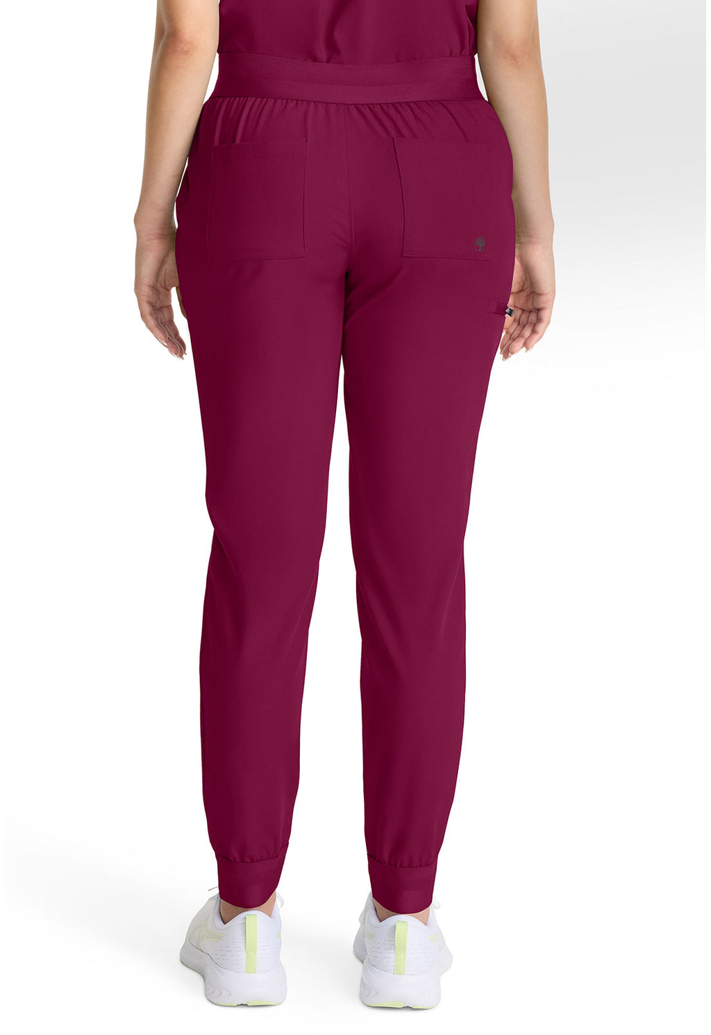 Quest HH155 Women's Mid Rise Scrub Joggers Wine