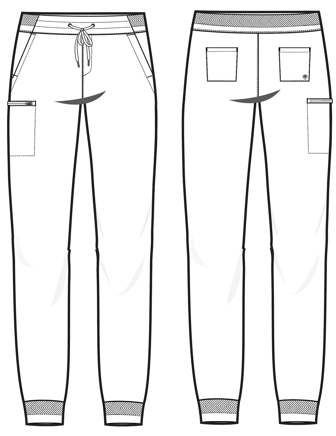 Quest HH157 Men's 5-Pocket Jogger Pants Acadia Green