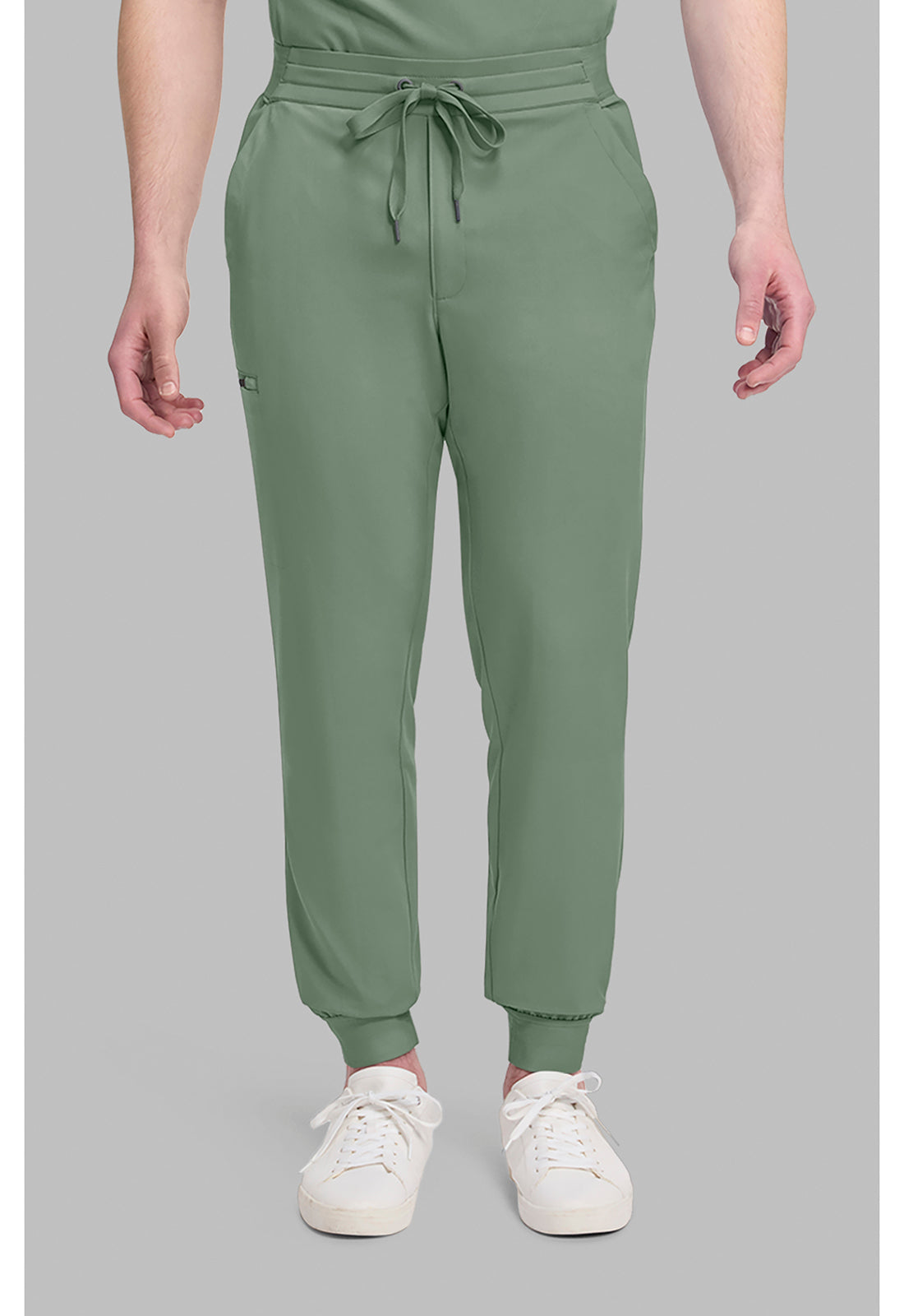Quest HH157 Men's 5-Pocket Jogger Scrub Pants Acadia Green