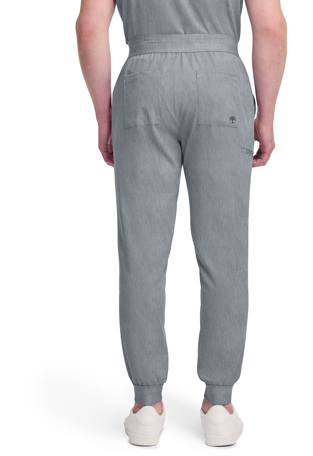 Quest HH157 Men's 5-Pocket Jogger Scrub Pants Heather Ash