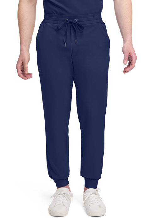 Quest HH157 Men's 5-Pocket Jogger Scrub Pants Navy