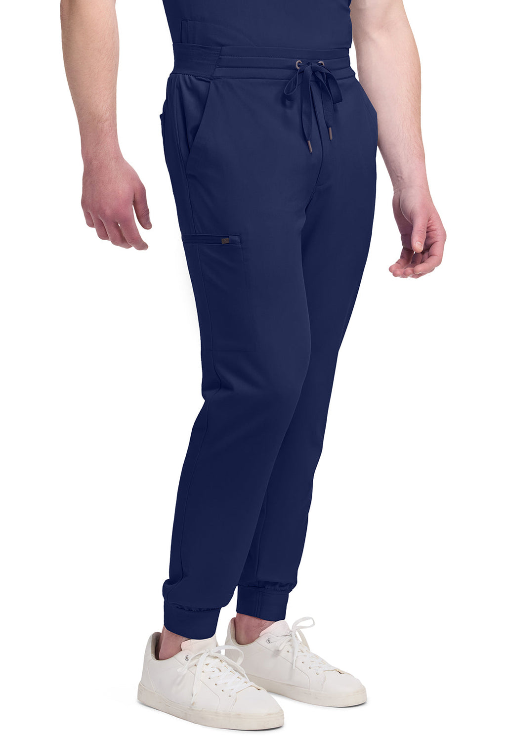 Quest HH157 Men's 5-Pocket Jogger Scrub Pants Navy